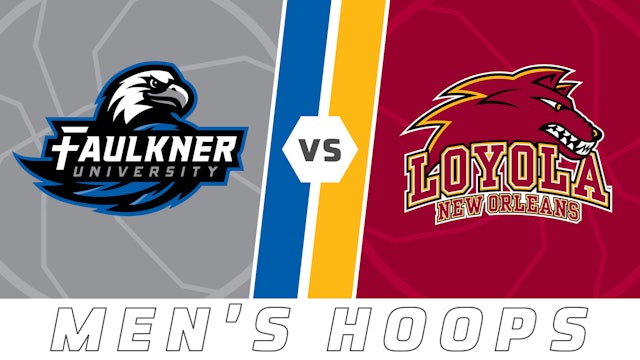 Men's Basketball: Faulkner University vs Loyola