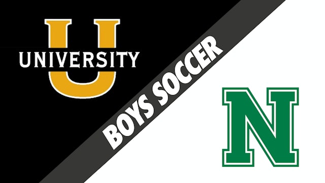 Boys Soccer: U-High vs Newman