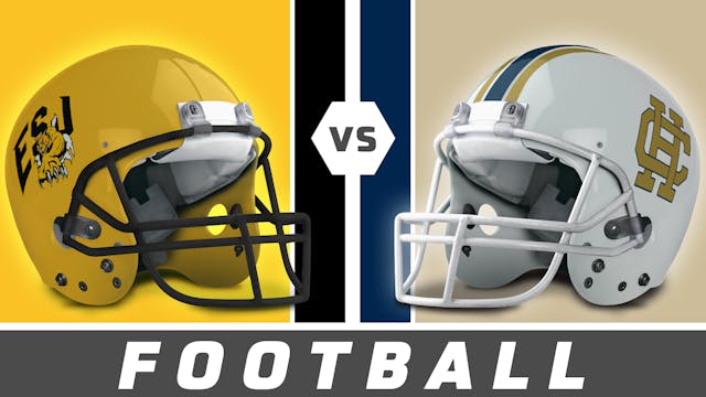 Football: East St. John vs Holy Cross