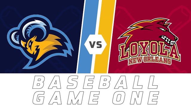 Baseball Game One: Blue Mountain College vs Loyola