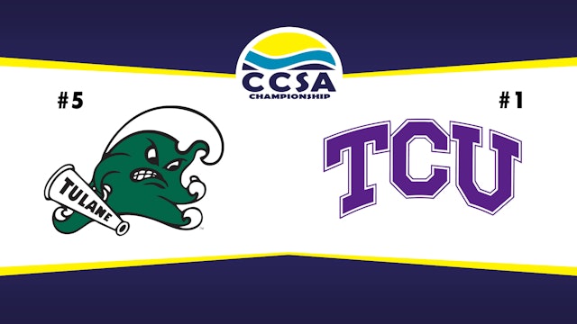 CCSA Beach Volleyball Tournament: Tulane vs TCU