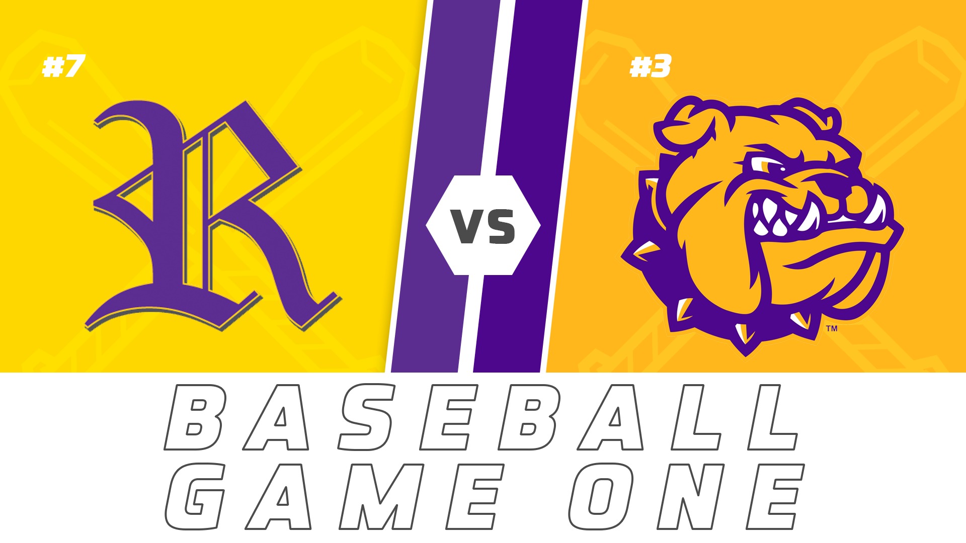 Baseball Playoffs- Game One: Rayne vs...