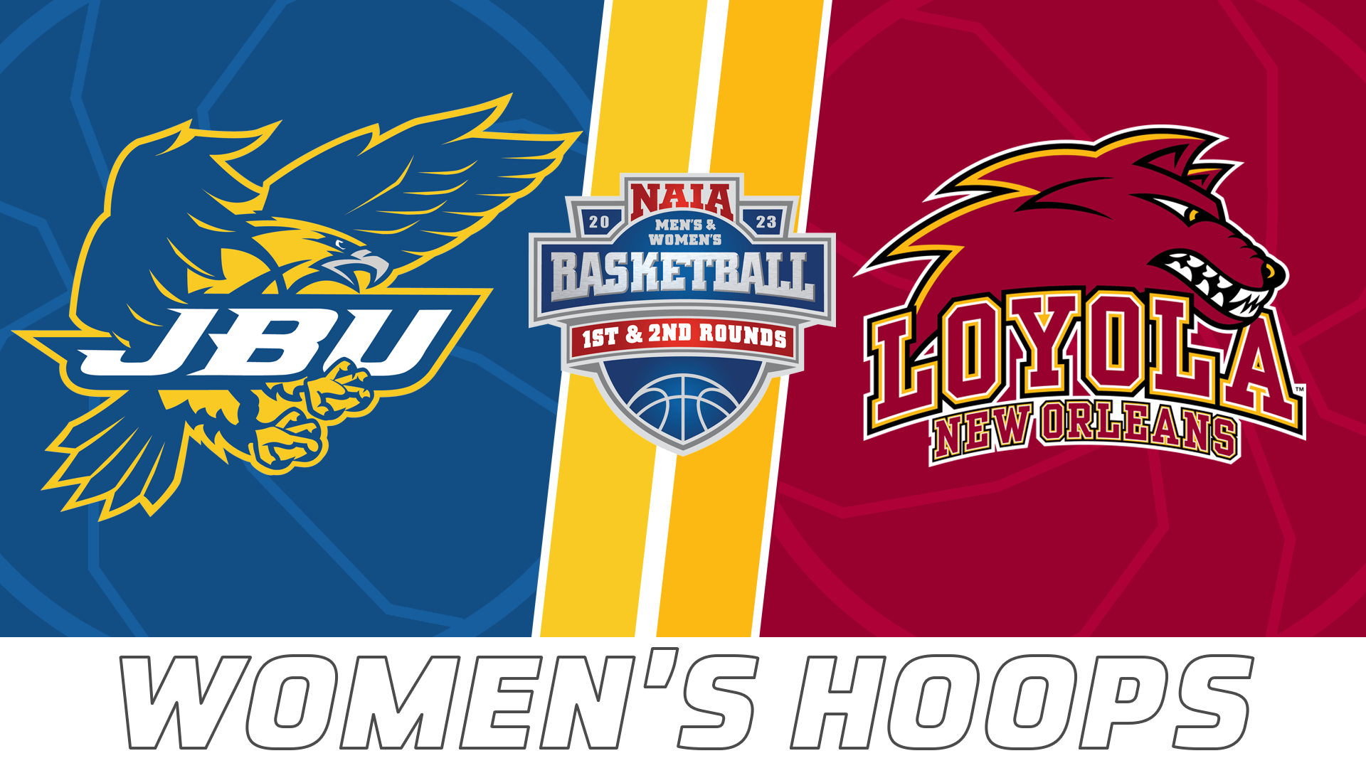 NAIA Tournament- Womens Basketball: John Brown University vs Loyola