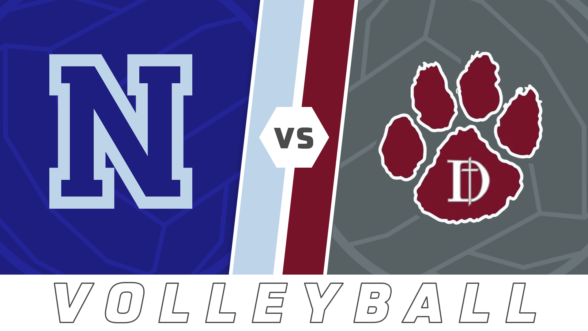 NIT Volleyball Tournament: Northshore vs Dunham