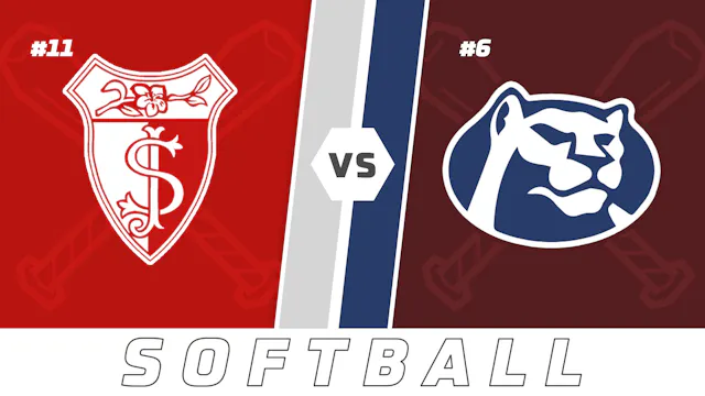 Softball Playoffs: St. Josephs Academ...