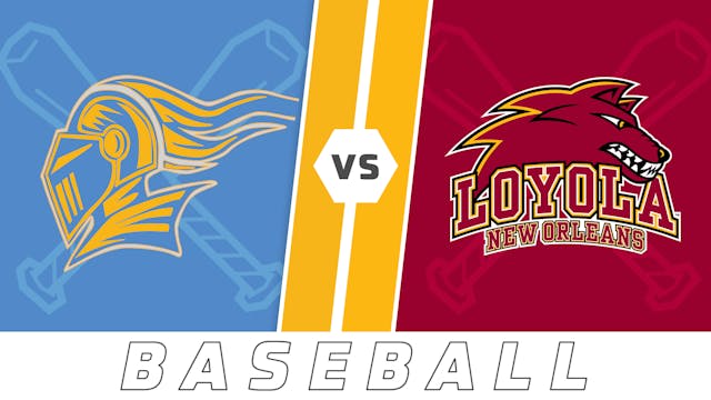 College Baseball: SUNO vs Loyola