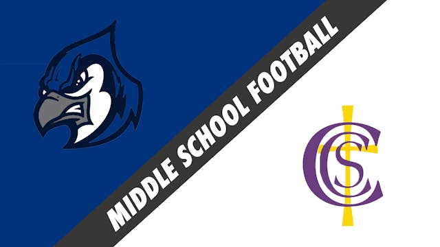 Middle School Football: Cecillia Midd...