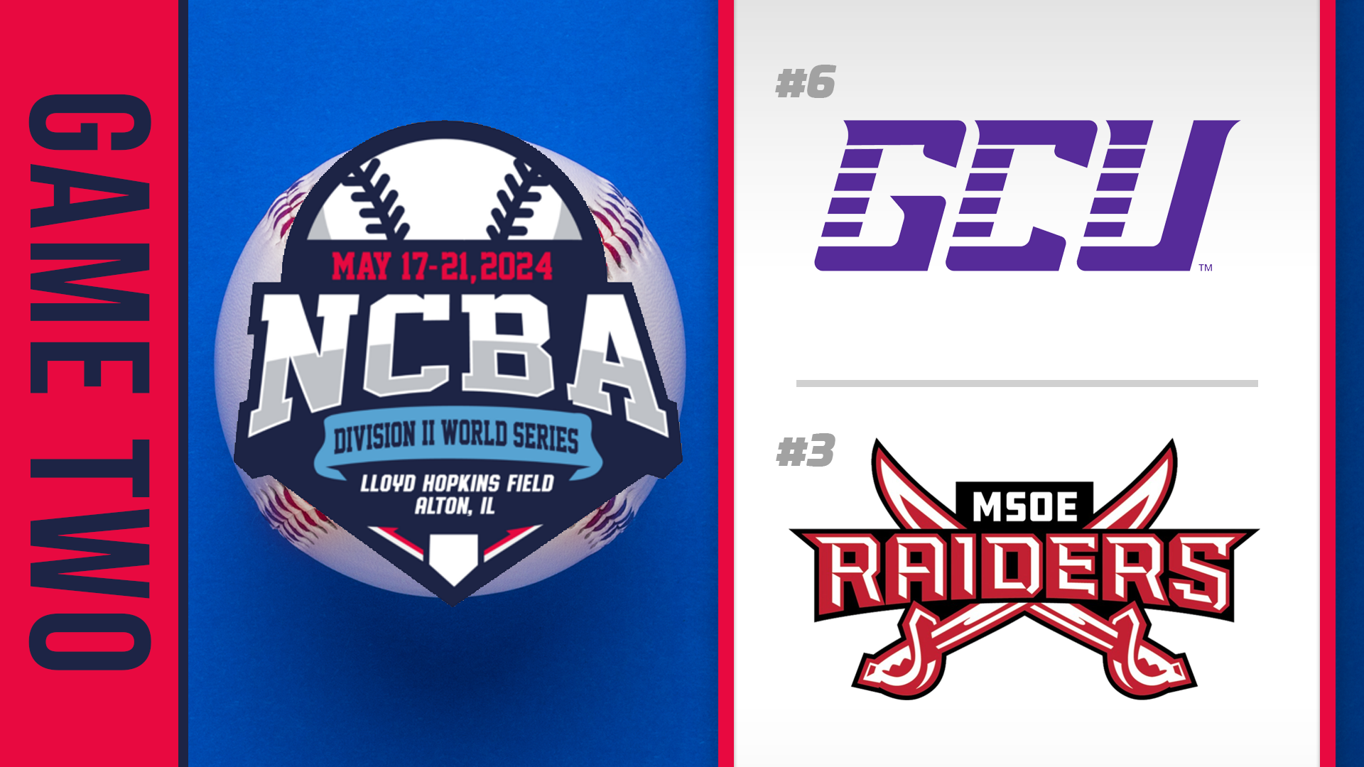 NCBA Div 2 World Series- Game Two: Grand Canyon vs MSOE