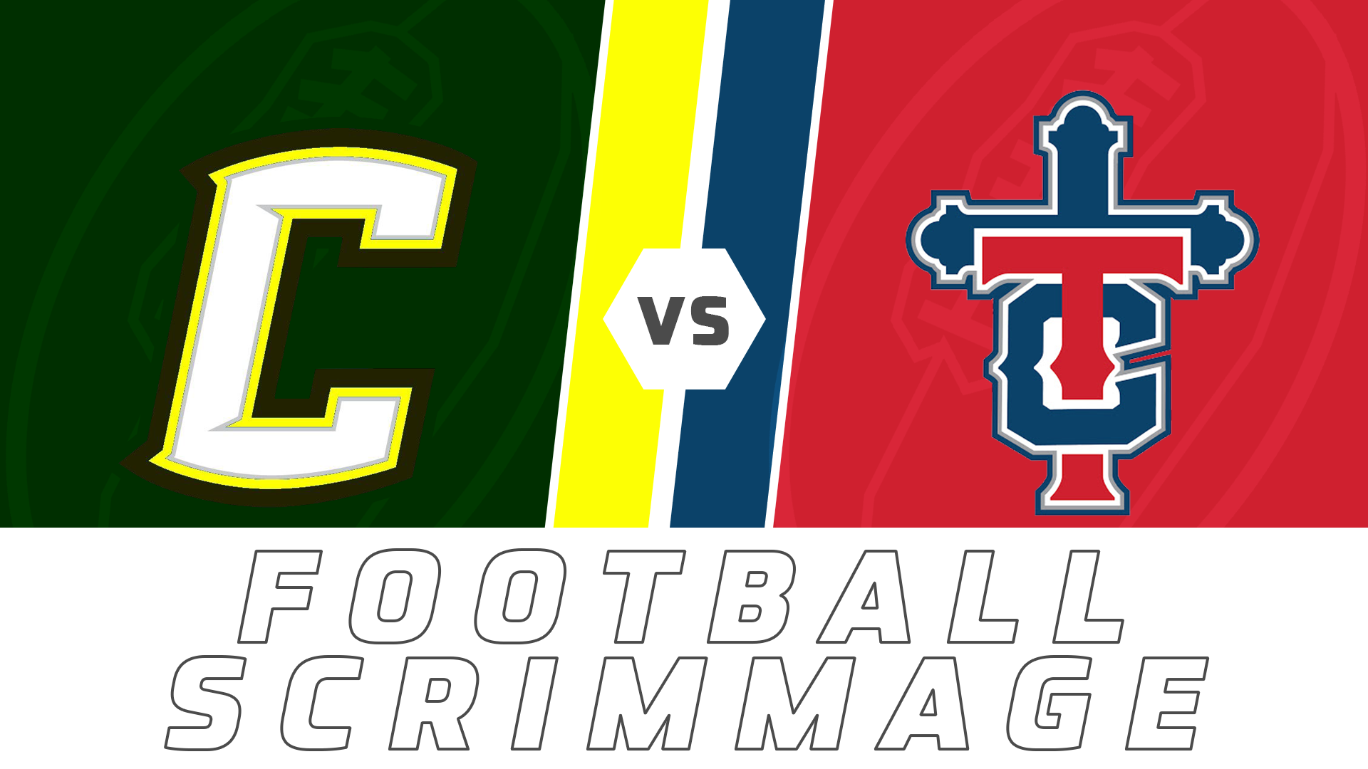 Football Scrimmage: Cecilia vs Teurlings Catholic