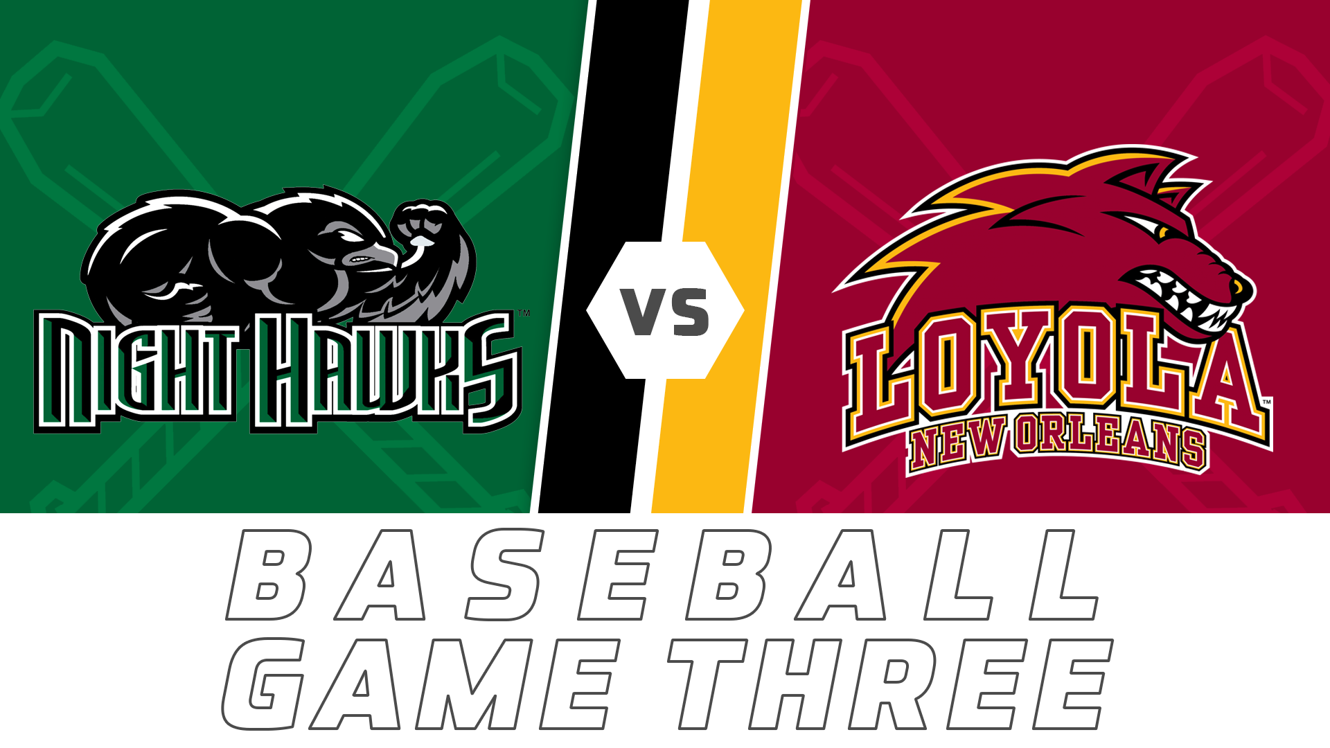 College Baseball- Game Three: Thomas University vs Loyola