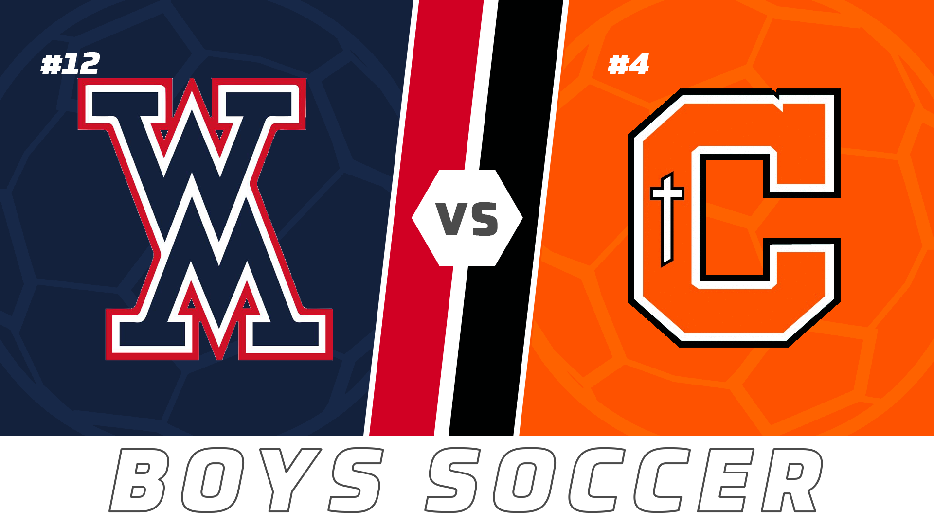 Boys Soccer Playoffs: West Monroe vs Catholic