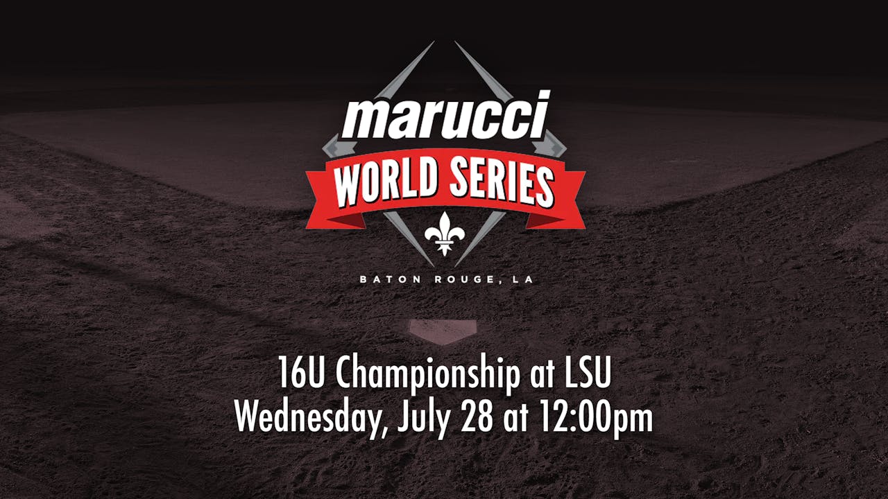 Marucci World Series 16U Championship Varsity Sports Now