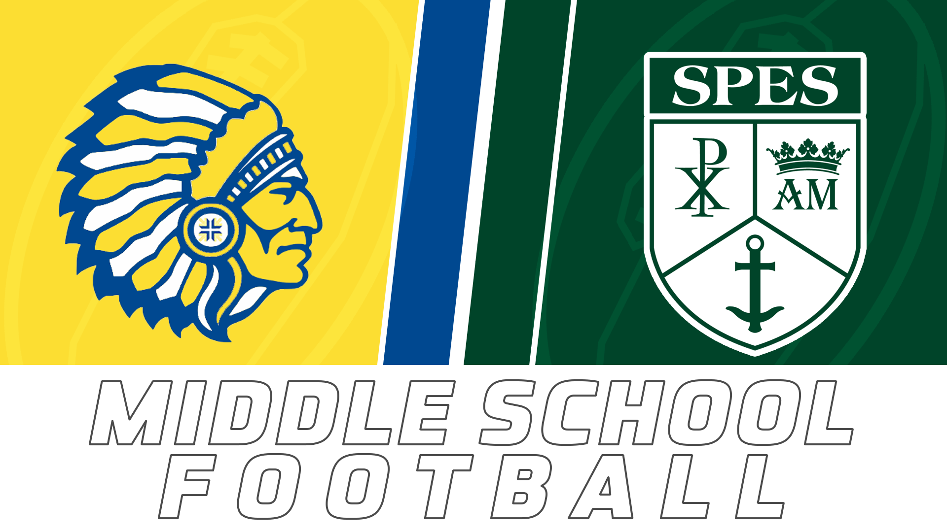 Jr High Football Championship: Our Lady of Fatima vs St. Pius