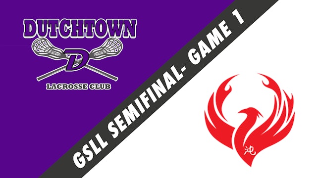 GSLL Semifinal Playoff Game 2: Dutchtown vs Chaos