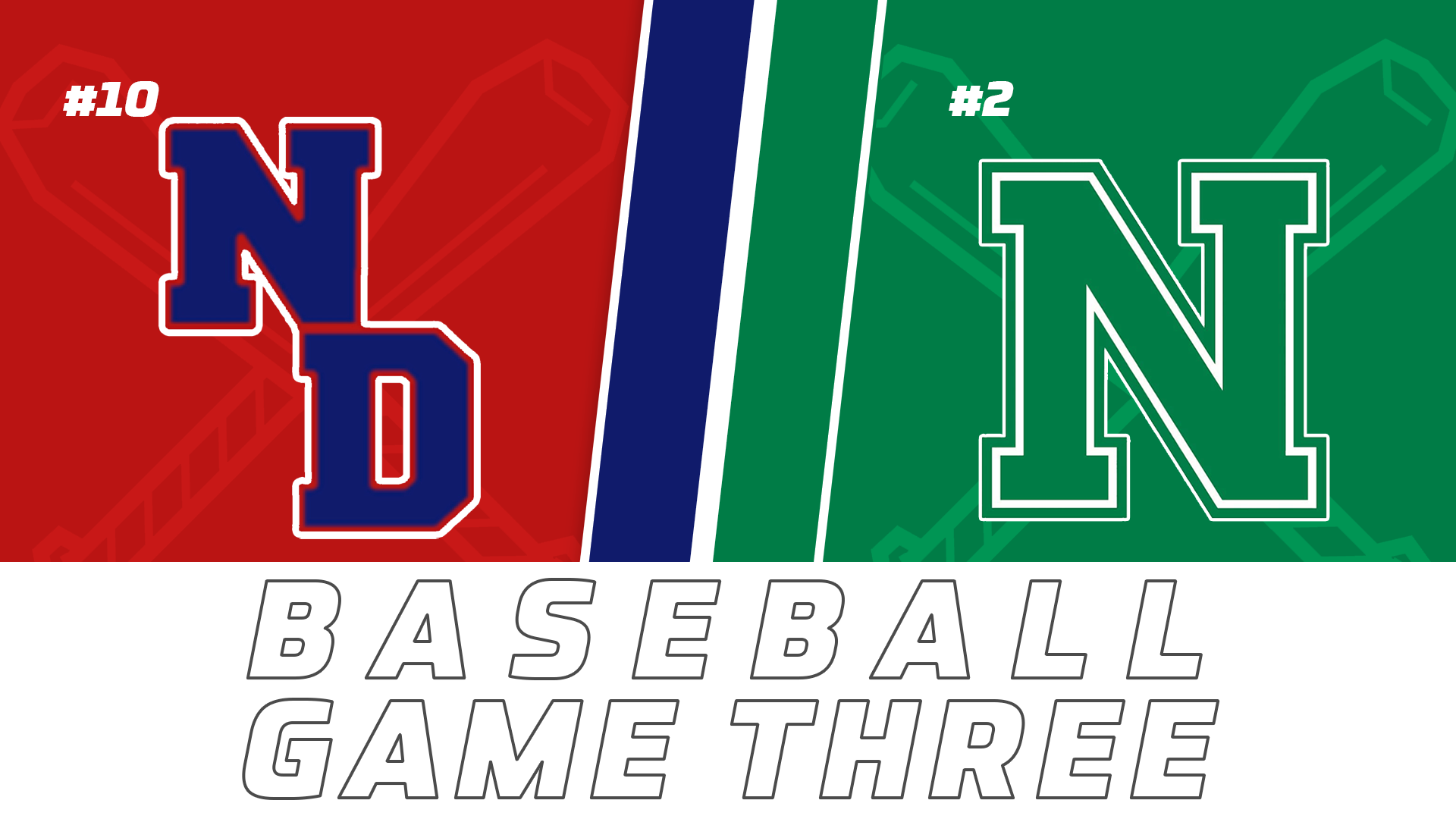 Baseball Playoffs- Game Three: Notre ...