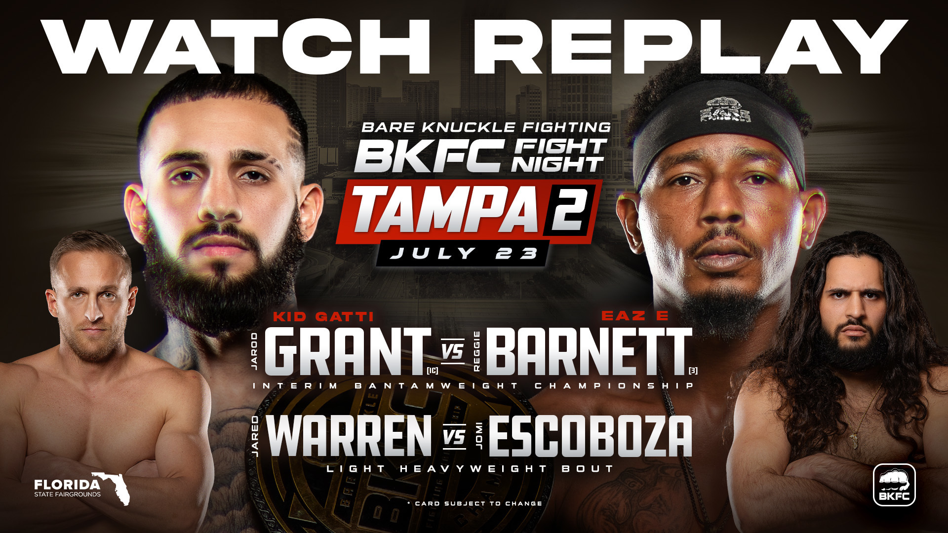 BKFC: Grant vs Barnett