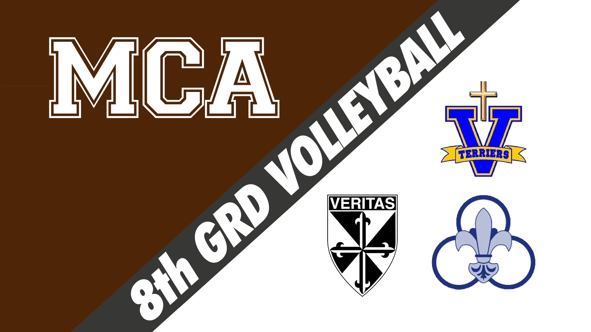 8th Grade Volleyball: Mount Carmel vs Dominican, Vandebilt, & Trinity
