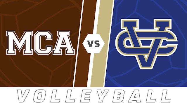 On the Road with MCA Volleyball: Mount Carmel at Vandebilt Catholic