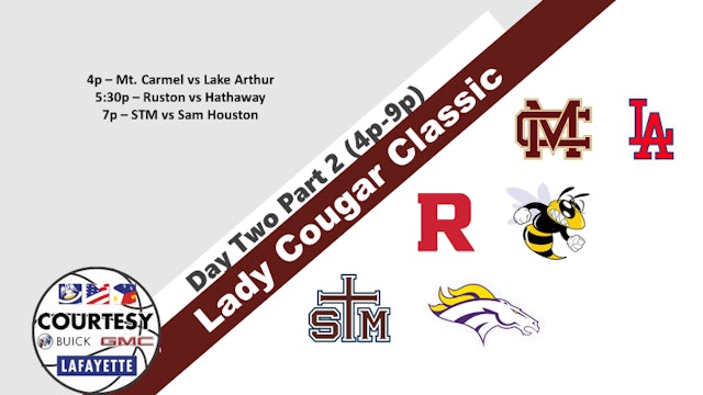 Lady Cougar Classic Basketball Tournament: Day Two- Part Two