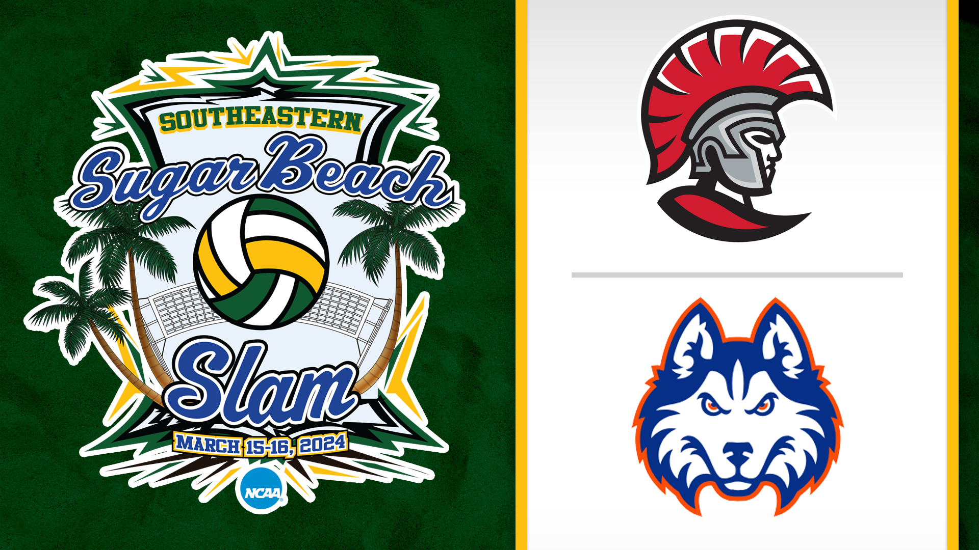 Sugar Beach Slam- Beach Volleyball Tournament: Tampa vs Houston Christian - Part 2