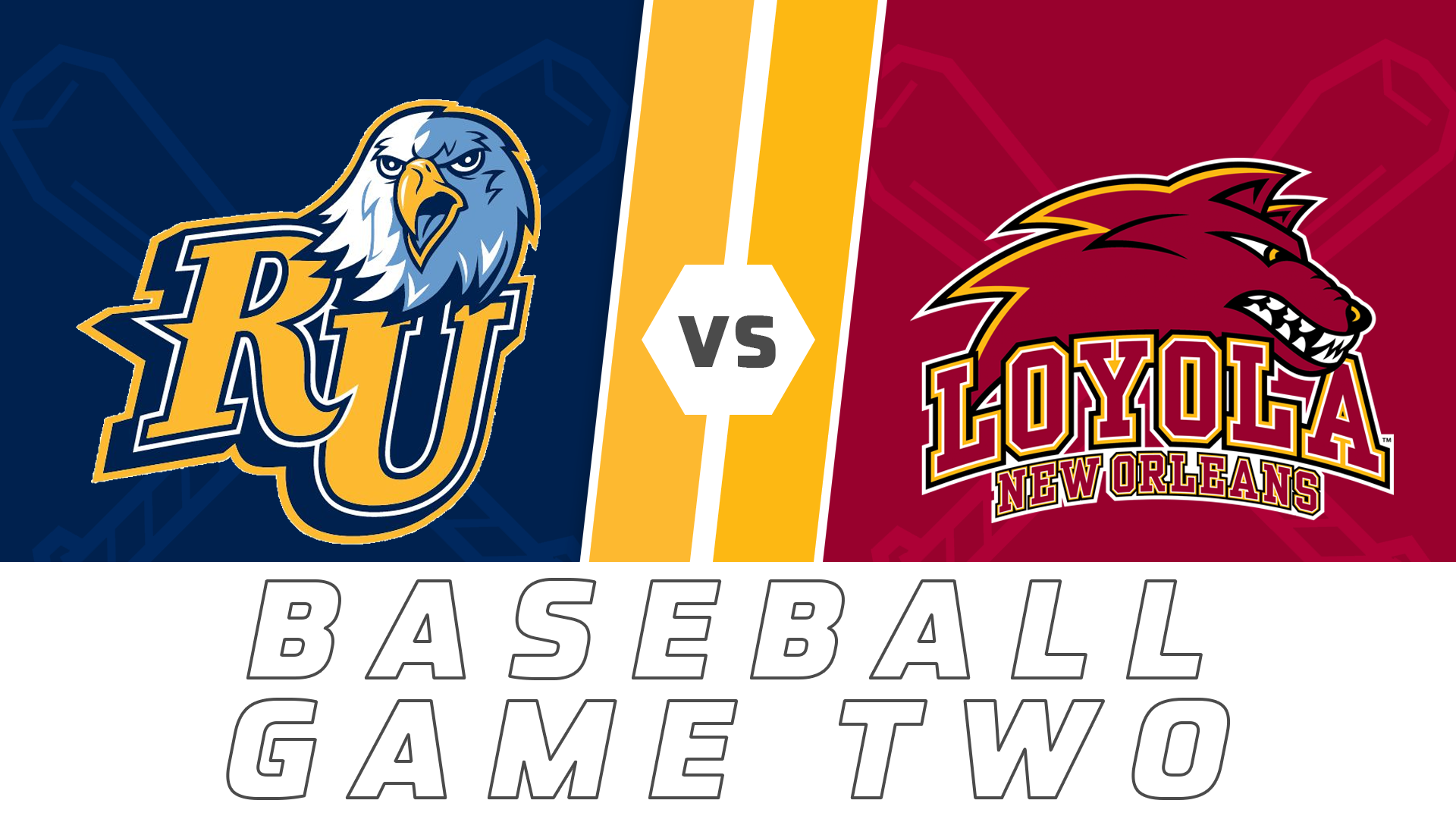 College Baseball- Game Two: Reinhardt vs Loyola