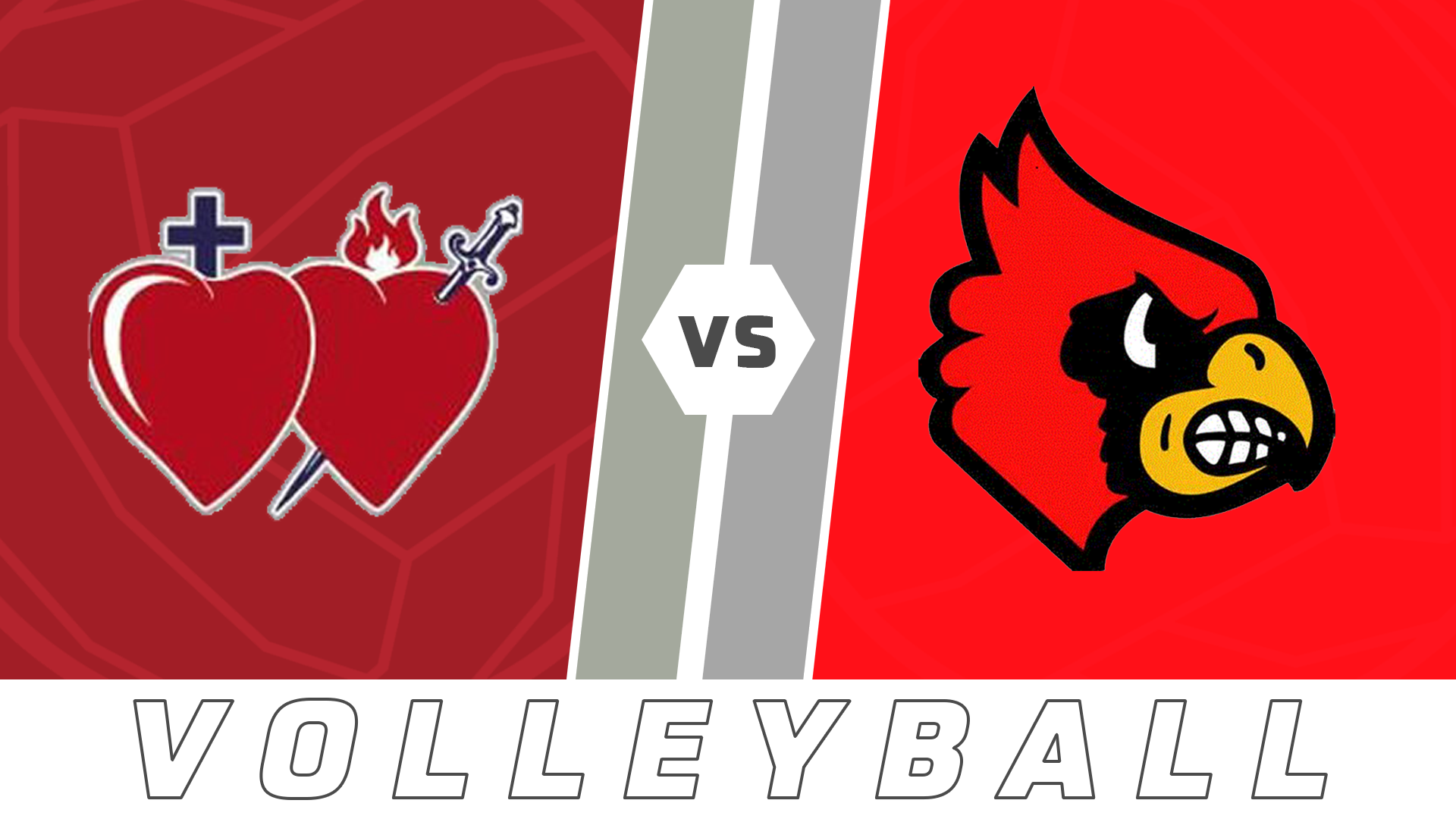 Volleyball: Sacred Heart, Grand Coteau vs Sacred Heart