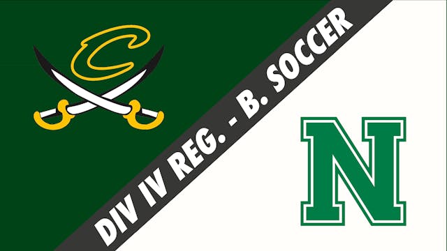 Boys Soccer: Calvary Baptist vs Newman