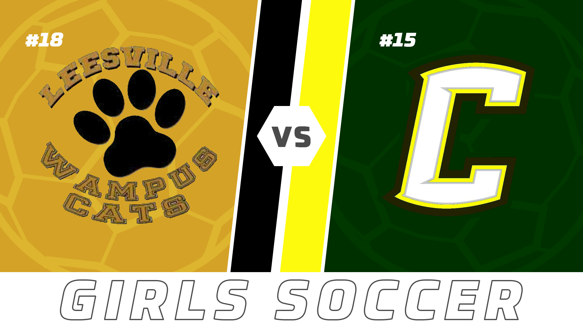Girls Soccer Playoffs: Leesville vs Cecilia