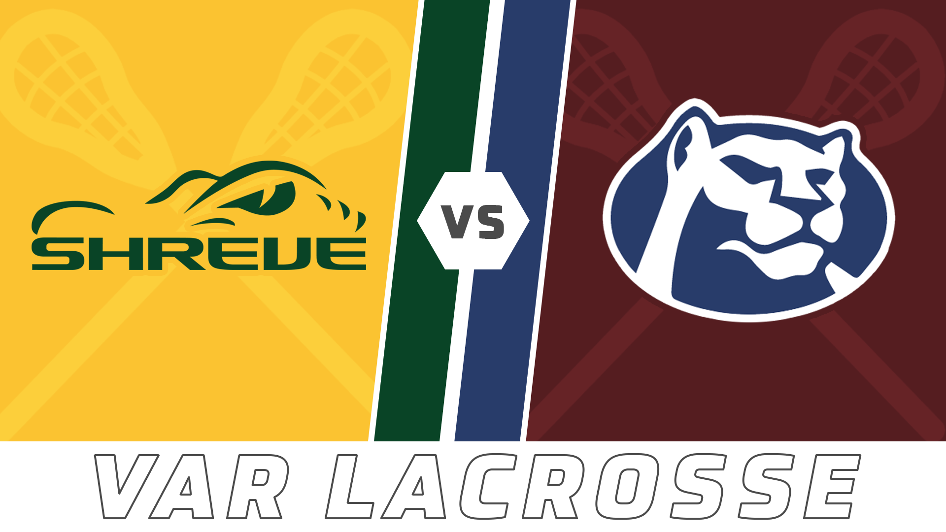 Varsity Lacrosse: Captain Shreve vs St. Thomas More