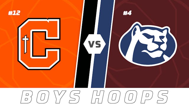 Boys Basketball Playoffs: Catholic vs...