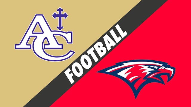 Football: Ascension Catholic vs Centr...