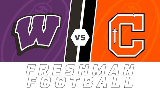 Freshman Football: Woodlawn vs Cathol...