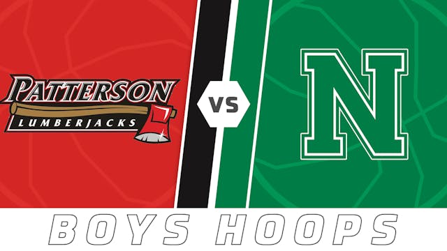 Boys Basketball: Patterson vs Newman