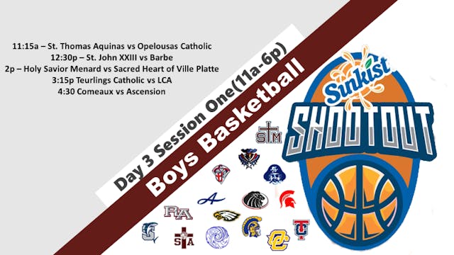 Sunkist Shootout: Boys Basketball Tou...