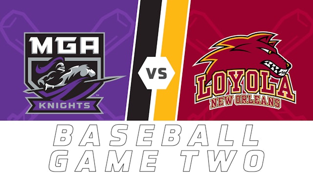 College Baseball- Game Two: Middle Georgia vs Loyola