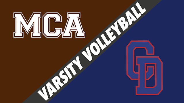 Varsity Volleyball: Mount Carmel vs C...