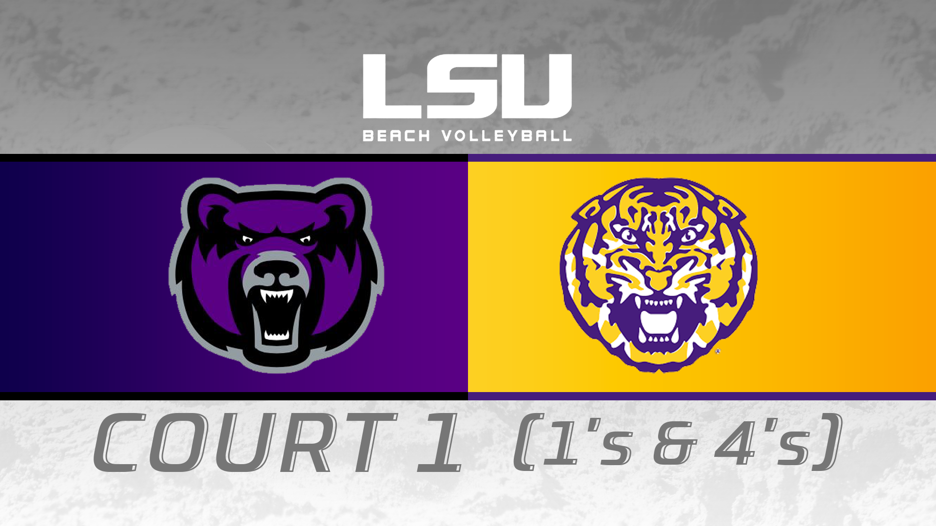 Central Arkansas vs LSU: LSU Battle on the Bayou- Court One
