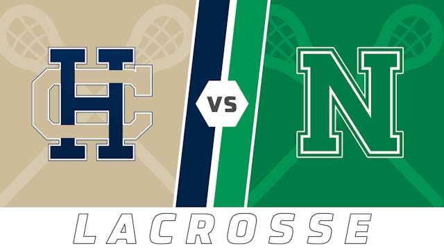Lacrosse: Holy Cross vs Newman