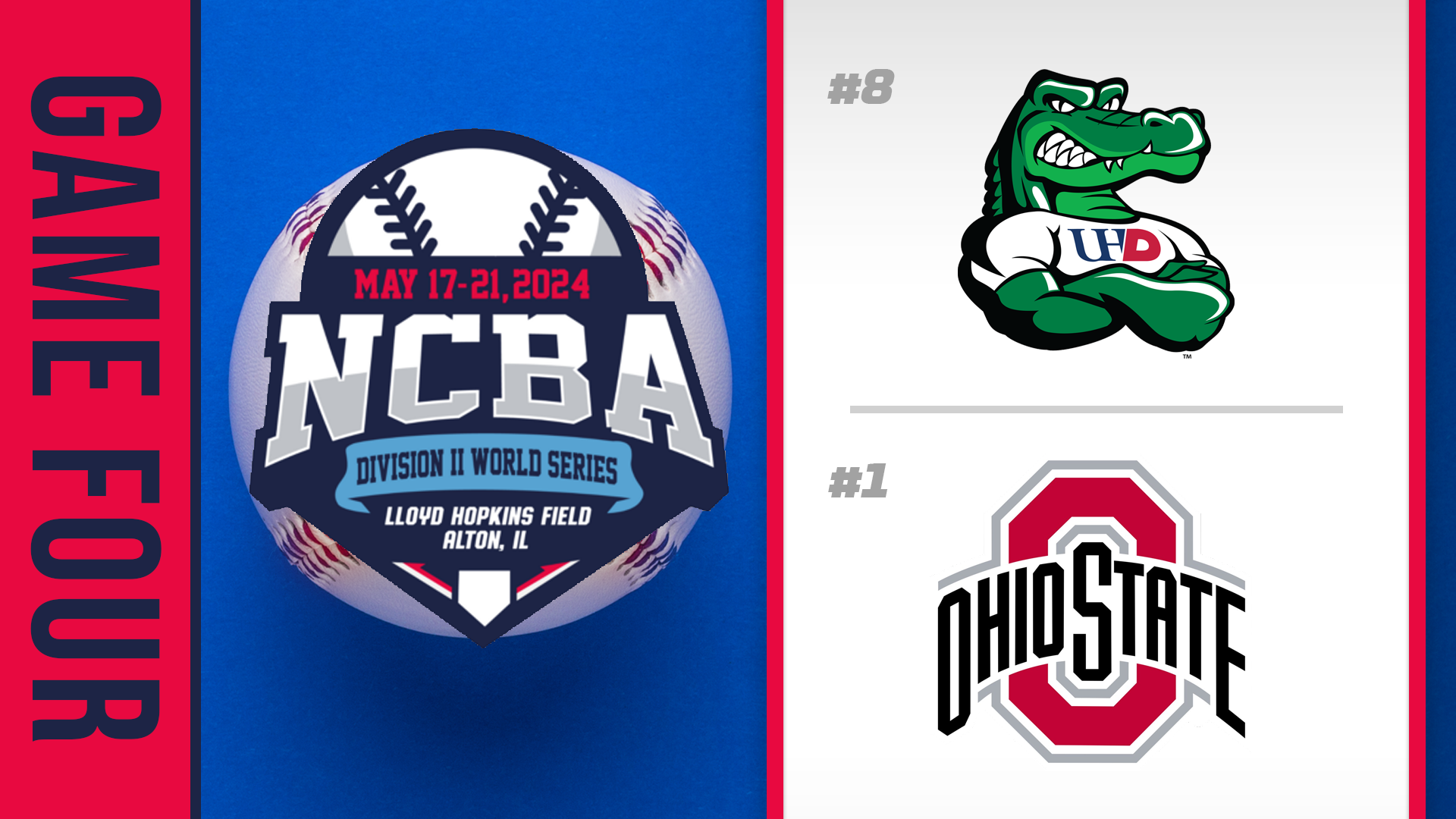 NCBA Div 2 World Series- Game Four: Houston-Downtown vs Ohio State