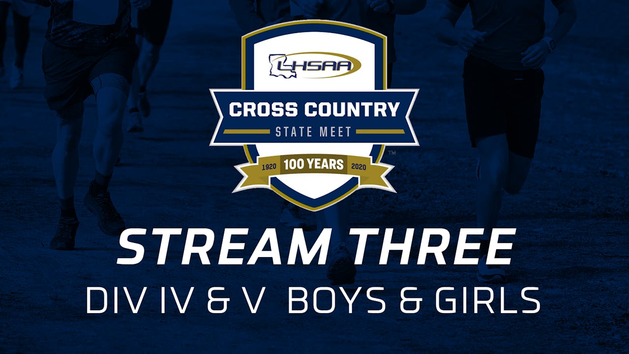 LHSAA Cross Country State Meet Stream Three Varsity Sports Now
