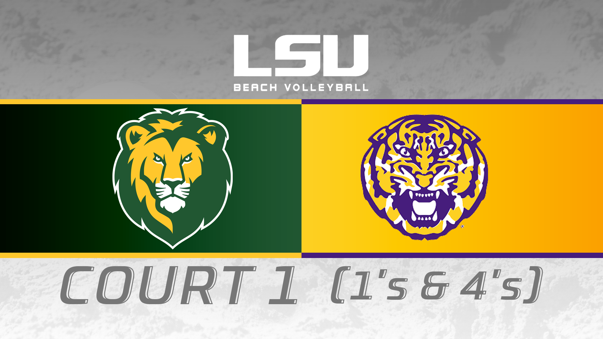 SLU vs LSU: LSU Battle on the Bayou- Court One