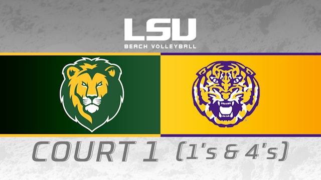SLU vs LSU: LSU Battle on the Bayou- Court One