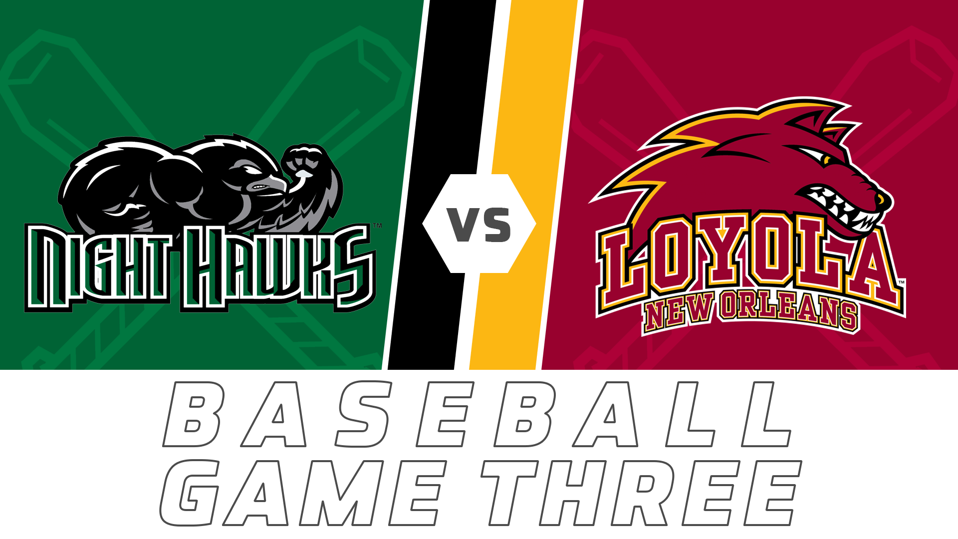 Baseball- Game Three: Thomas University vs Loyola