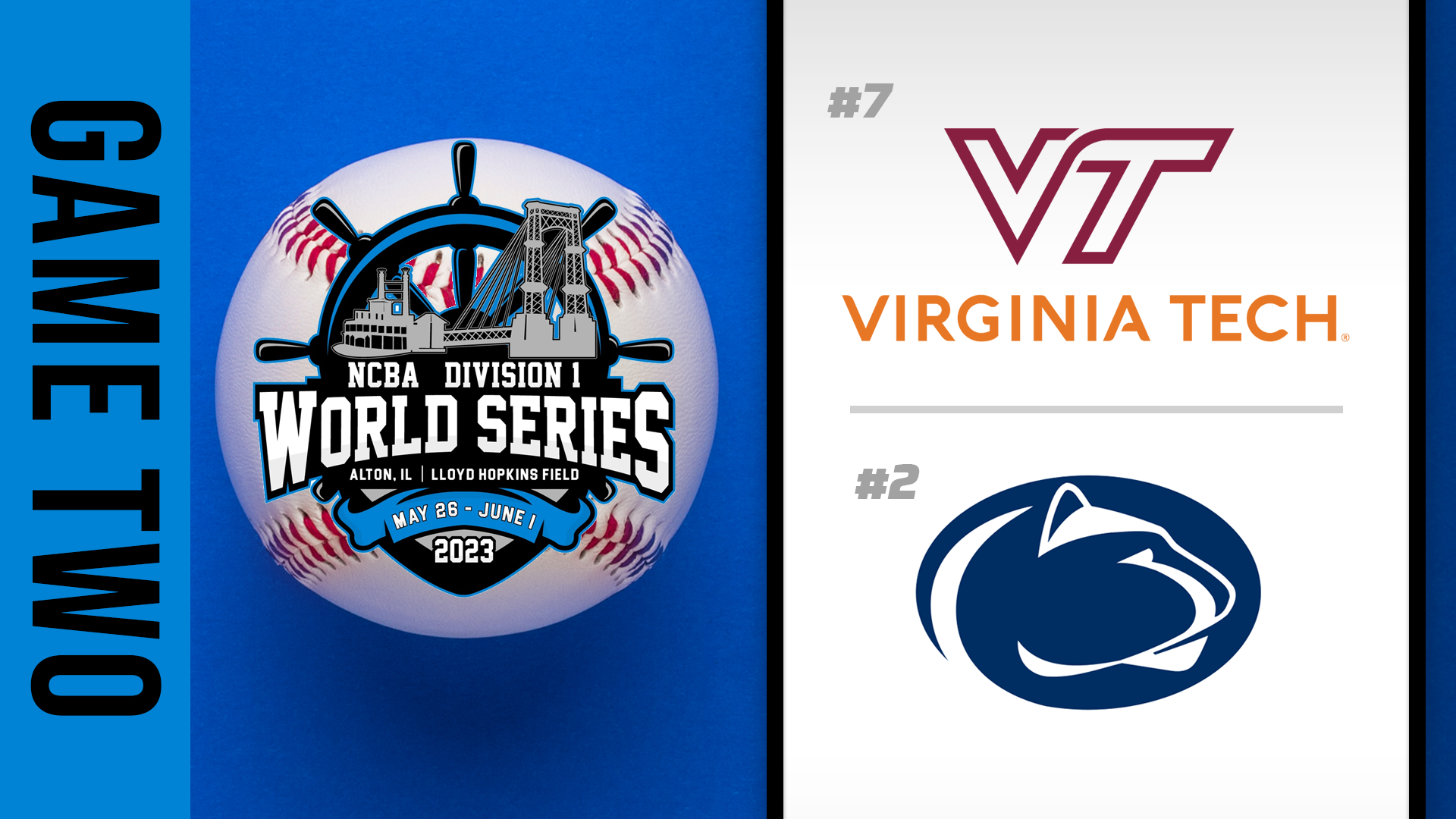 NCBA World Series- Game 2: Virginia Tech vs Penn State