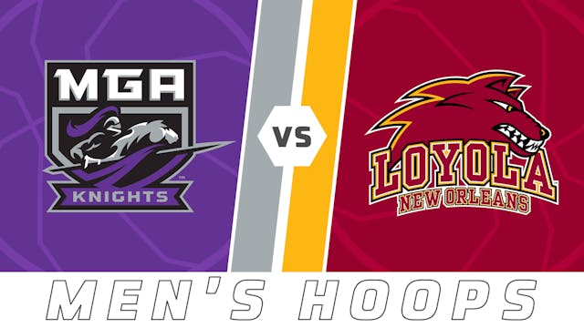 Men's Basketball: Middle Georgia Stat...