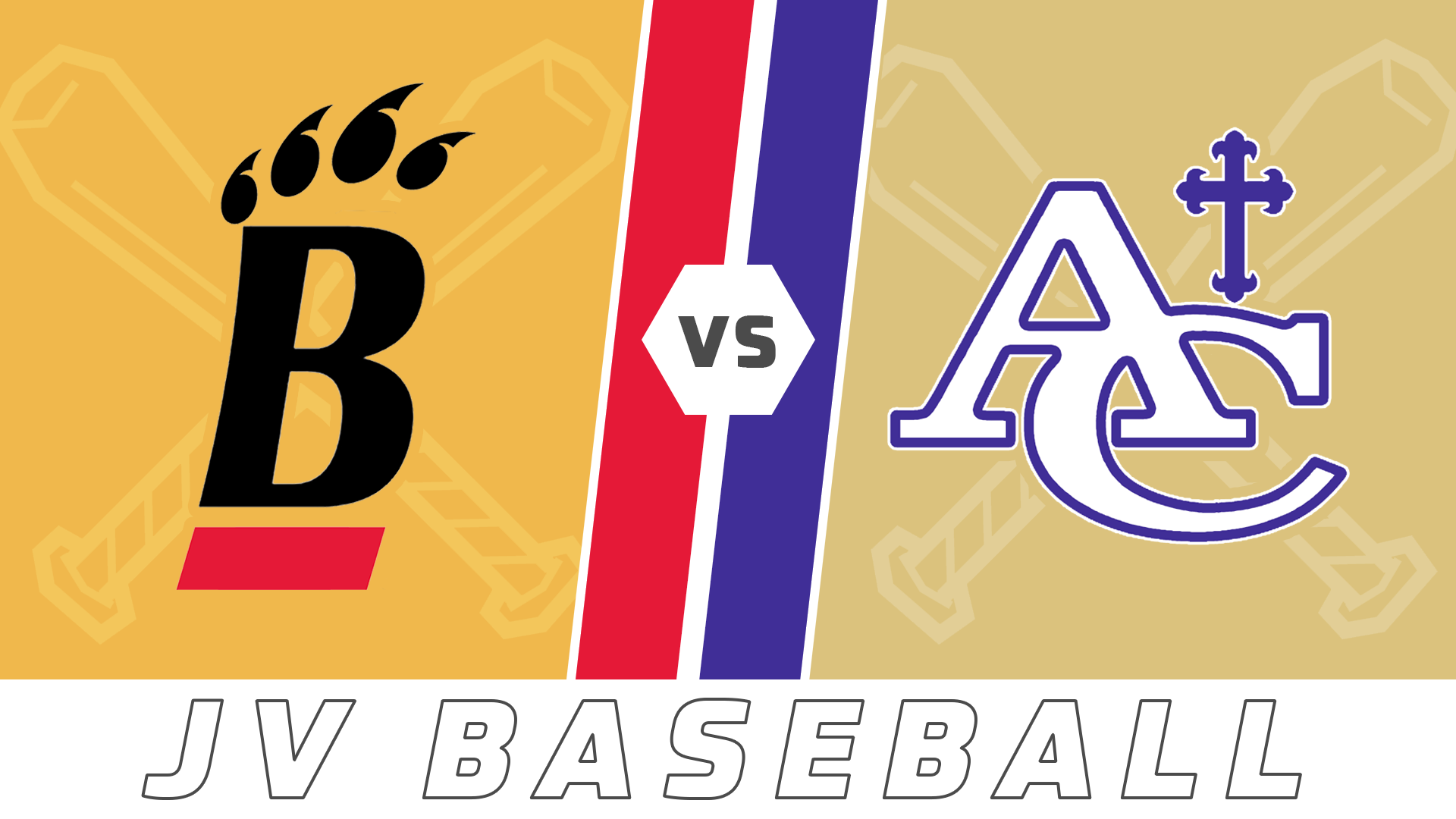 JV Baseball: Brusly vs Ascension Catholic