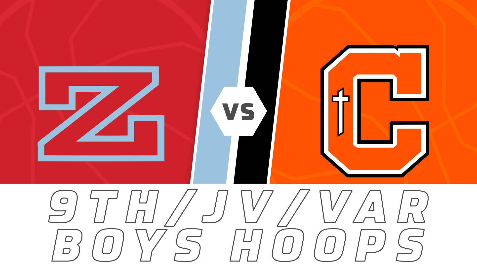 Freshmen, JV, & Varsity Basketball: Zachary vs Catholic