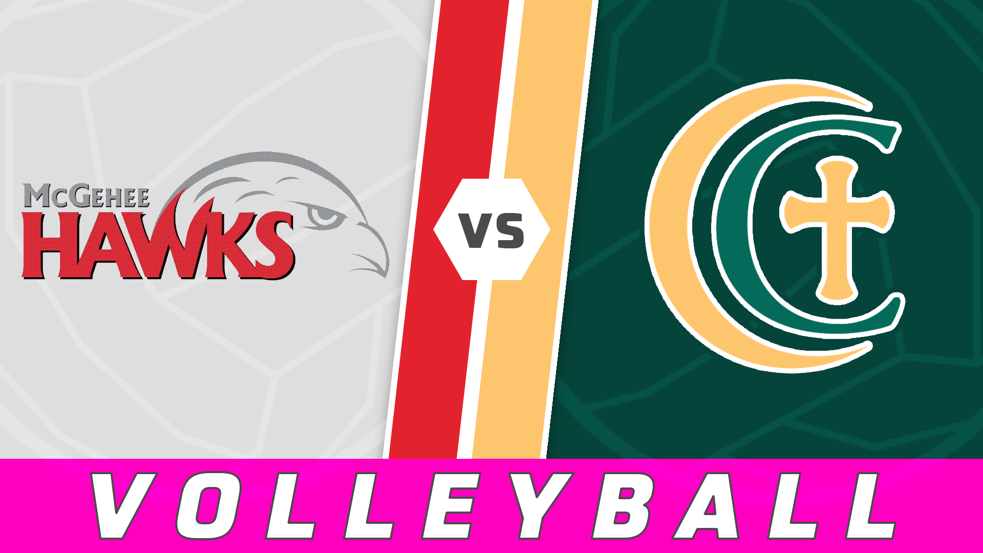 Volleyball: McGehee vs Cabrini