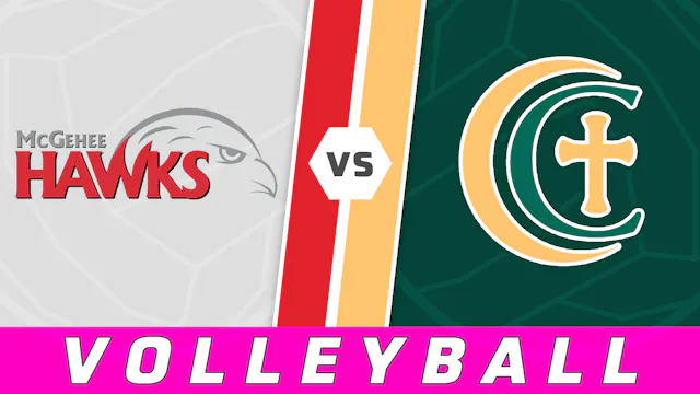 Volleyball: McGehee vs Cabrini