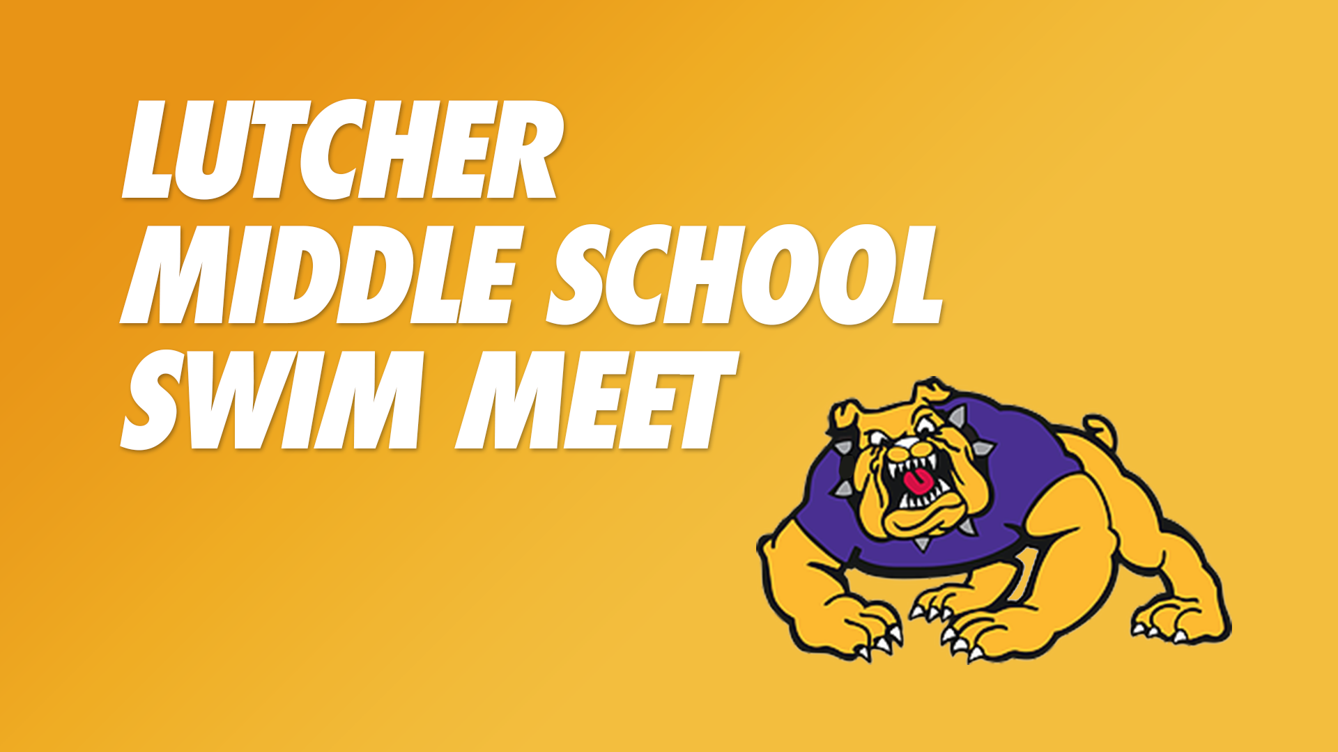 Lutcher Middle School Swim Meet